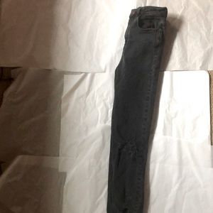 Black Distressed ASOS Mon jeans